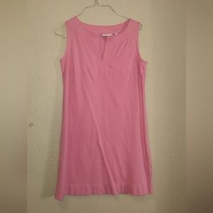 New York & Company Pink Sleeveless Dress
